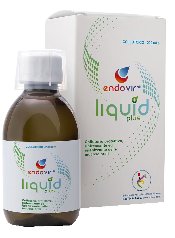 ENDOVIR LIQUID PLUS COLLUTORIO 200 ML - Farmacia De Pasquale