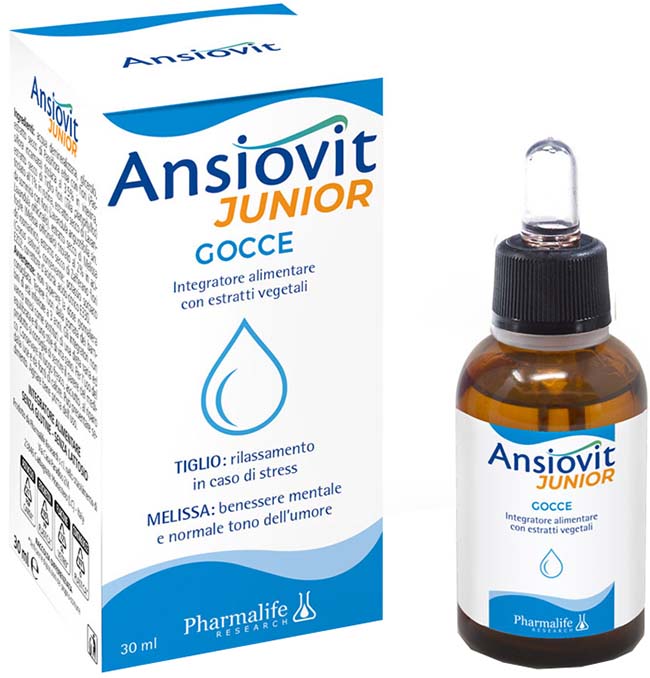 ANSIOVIT JUNIOR GOCCE 30 ML - Farmacia De Pasquale