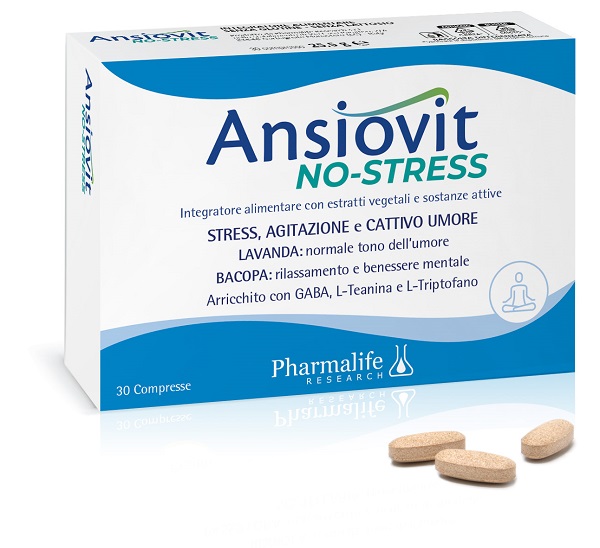 ANSIOVIT NO STRESS 30 COMPRESSE - Farmacia De Pasquale