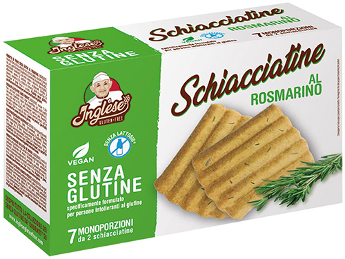 INGLESE SCHIACCIATINE ROSMARINO 125 G - Farmacia De Pasquale