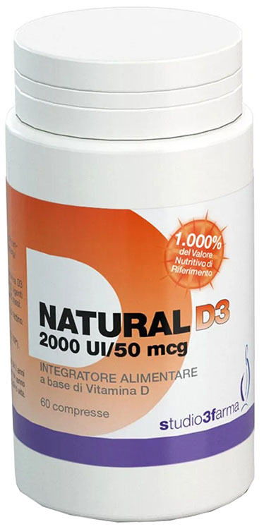 NATURAL D3 60 COMPRESSE - Farmacia De Pasquale