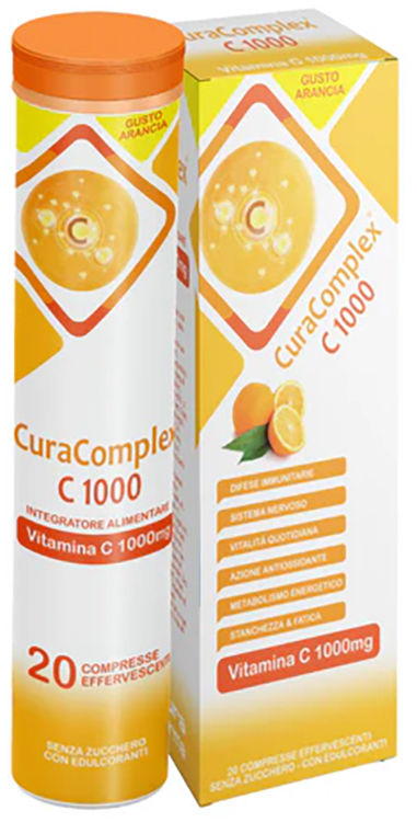 CURA COMPLEX C VITAMINA C 20 COMPRESSE - Farmacia De Pasquale