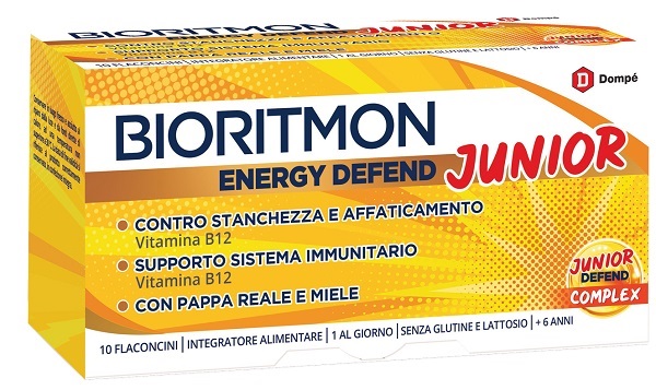 BIORITMON ENERGY DEFEND JUNIOR 10 FLACONCINI 10 ML - Farmacia De Pasquale