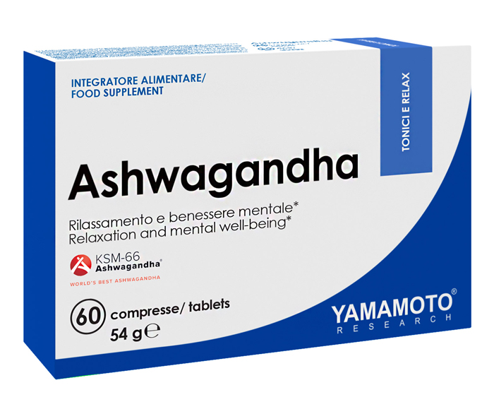 YAMAMOTO RESEARCH ASHWAGANDHA 60 COMPRESSE - Farmacia De Pasquale