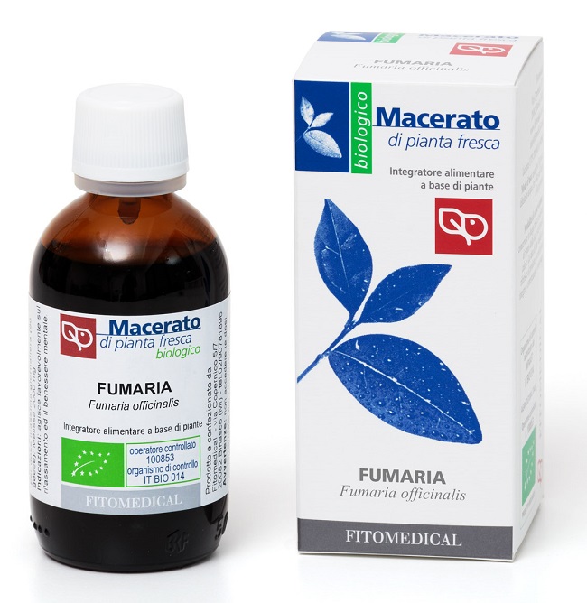 FUMARIA TINTURA MADRE 50 ML BIO - Farmacia De Pasquale
