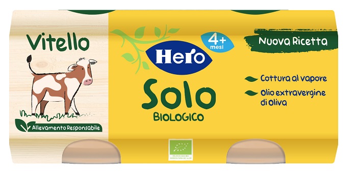 HERO BABY SOLO OMOGENEIZZATO VITELLO 2X80 G - Farmacia De Pasquale