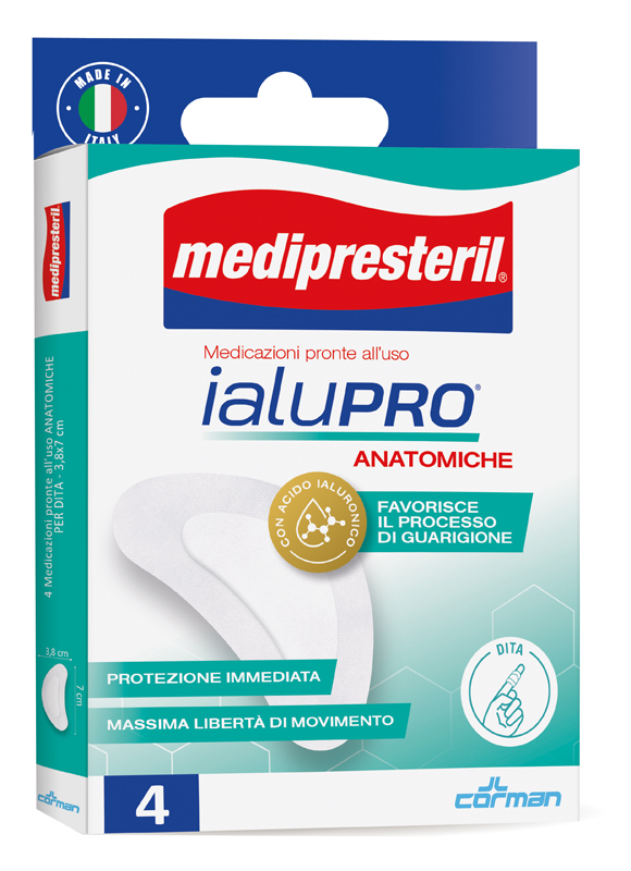 MEDIPRESTERIL IALUPRO DITA 3,8X7 CM 4 PEZZI - Farmacia De Pasquale