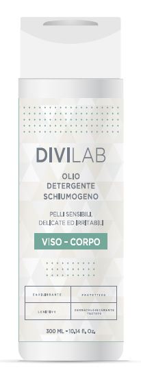 DIVILAB OLIO DETERGENTE SCHIUMOGENO 300 ML - Farmacia De Pasquale
