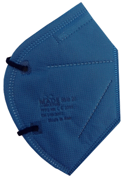 SIRIA 20 SEMIMASCHERA FILTRANTE ANTIPOLVERE FFP2 NR BLUE - Farmacia De Pasquale