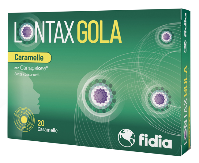 LONTAX GOLA 20 CARAMELLE - Farmacia De Pasquale
