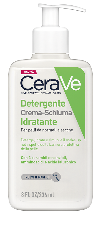 CERAVE CREAM TO FOAM CLEANSER 236 ML - Farmacia De Pasquale