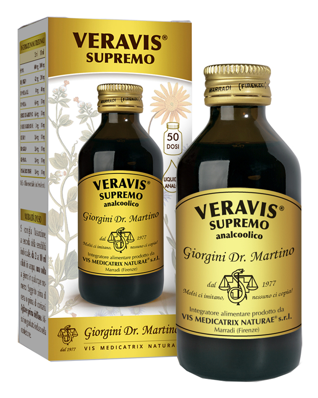 VERAVIS SUPREMO ANALCOOLICO 100 ML - Farmacia De Pasquale