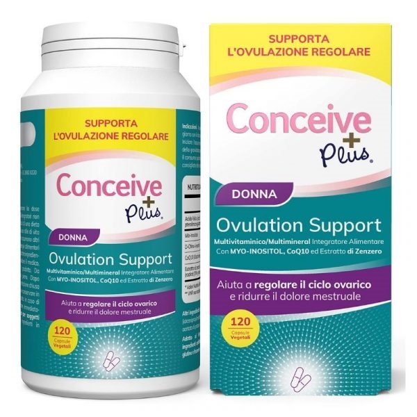 CONCEIVE PLUS SUPPORTO PER OVULAZIONE FEMMINILE 120 CAPSULE - Farmacia De Pasquale