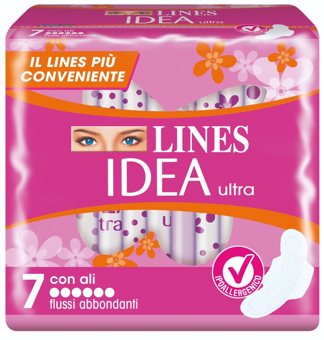 LINES IDEA ULTRA FLUSSI ABBONDANTI 7 PEZZI - Farmacia De Pasquale
