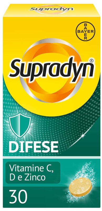 SUPRADYN DIFESE 30 COMPRESSE EFFERVESCENTI - Farmacia De Pasquale