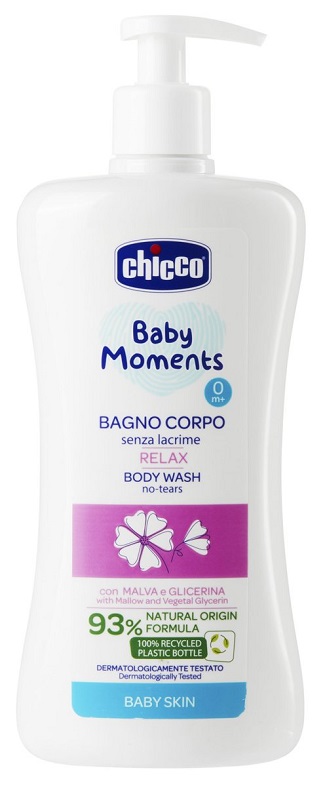 CHICCO BABY MOMENTS BAGNO RELAX 500 ML - Farmacia De Pasquale