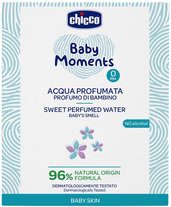 CHICCO BABY MOMENTS ACQUA PROFUMATA DELICATE 100 ML - Farmacia De Pasquale