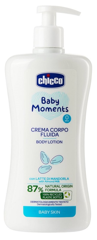 CHICCO BABY MOMENTS CREMA CORPO DELICATE 500 ML - Farmacia De Pasquale