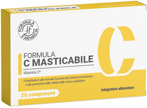 FORMULA C MASTICABILE 20 COMPRESSE DA 500 MG - Farmacia De Pasquale