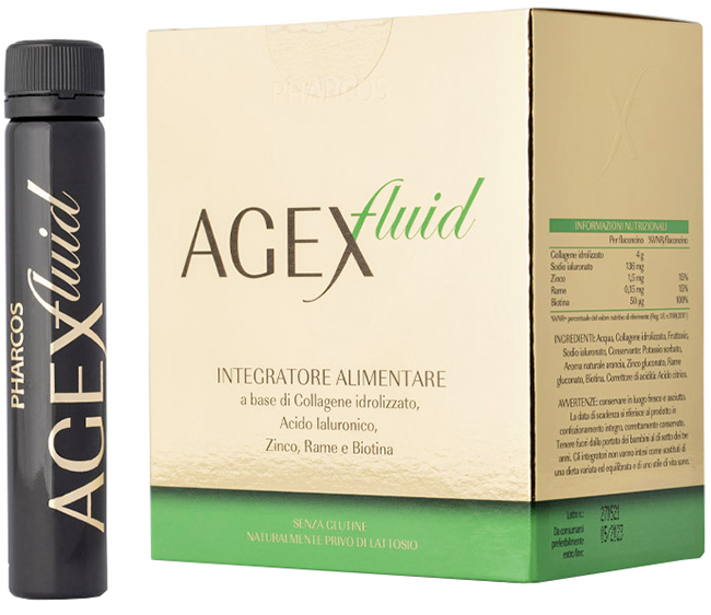 AGEX FLUID PHARCOS 15 FIALE DA 25 ML - Farmacia De Pasquale
