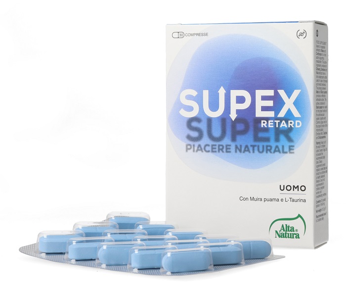 SUPEX RETARD UOMO 30 COMPRESSE - Farmacia De Pasquale