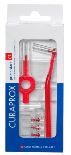 CURAPROX CPS 07 SCOVOLINO PRIME START 07 RED 5 PEZZI - Farmacia De Pasquale