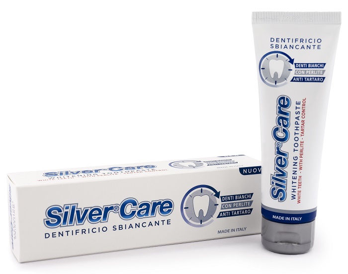 SILVERCARE DENTIFRICIO SBIANCANTE 75 ML - Farmacia De Pasquale