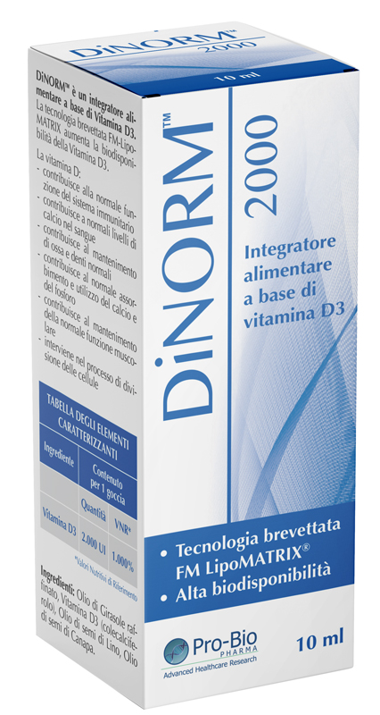 DINORM 2000 GOCCE 10 ML - Farmacia De Pasquale