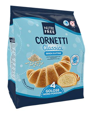 NUTRIFREE CORNETTI CLASSICI 4 PEZZI DA 50 G - Farmacia De Pasquale