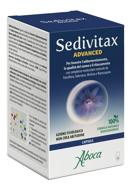 SEDIVITAX ADVANCED 70 CAPSULE - Farmacia De Pasquale