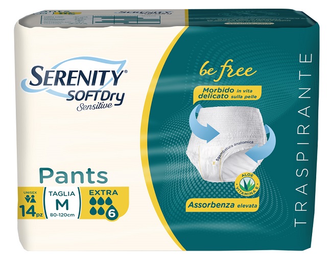 SERENITY PANTS SD SENSITIVE EXTRA M 14 PEZZI - Farmacia De Pasquale