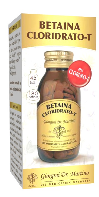 BETAINA CLORIDRATO-T 180 PASTIGLIE - Farmacia De Pasquale