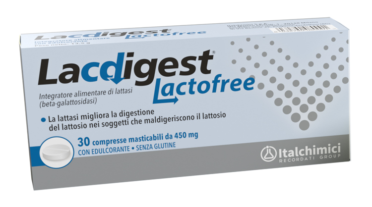 LACDIGEST LACTOFREE 30 COMPRESSE MASTICABILI - Farmacia De Pasquale