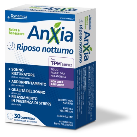 DYNAMICA ANXIA RIPOSO NOTTURNO 30 COMPRESSE - Farmacia De Pasquale