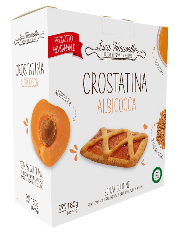 CROSTATINA ALBICOCCA 180 G - Farmacia De Pasquale