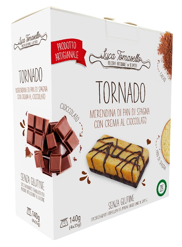 TORNADO MERENDINA AL CIOCCOLATO 140 G - Farmacia De Pasquale