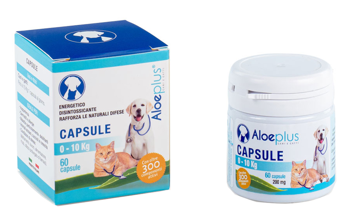 ALOEPLUS CAPSULE CANI/GATTI 0-10 KG - Farmacia De Pasquale