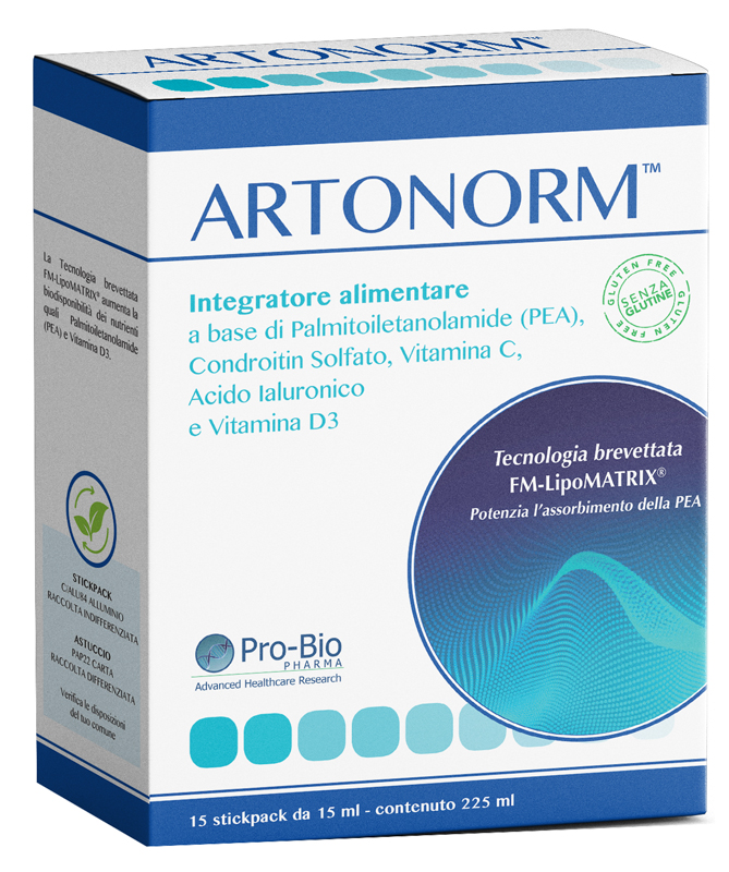 ARTONORM 15 STICKPACK DA 15 ML - Farmacia De Pasquale
