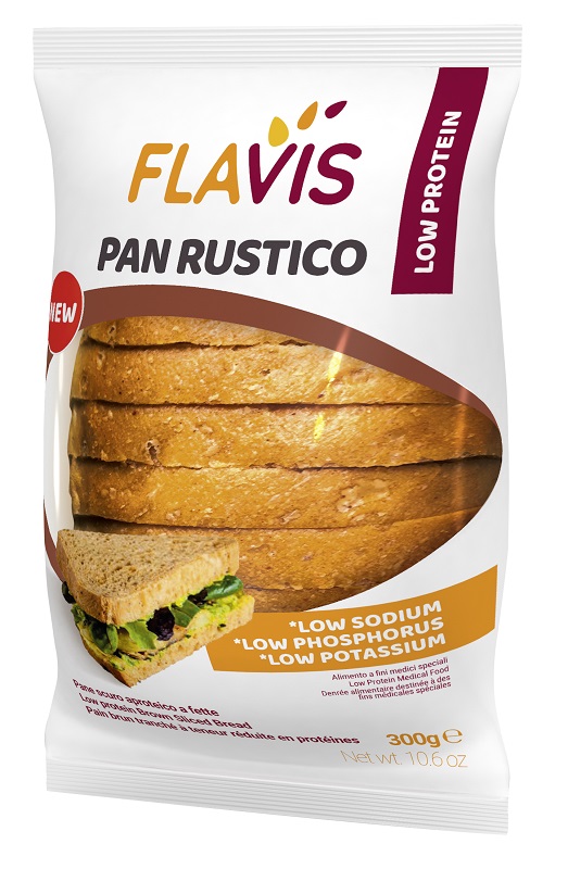 FLAVIS PAN RUSTICO APROTEICO 300 G - Farmacia De Pasquale