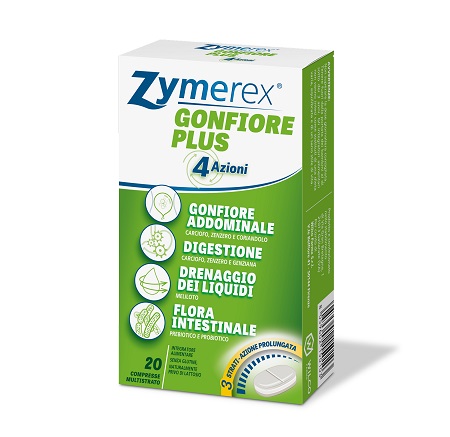 ZYMEREX GONFIORE PLUS 20 COMPRESSE - Farmacia De Pasquale