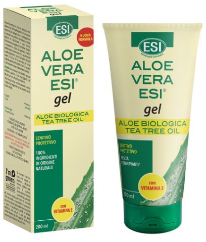 ESI ALOE VERA GEL VITAMINA E + TEA TREE 200 ML - Farmacia De Pasquale