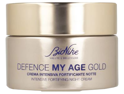 DEFENCE MY AGE GOLD CREMA INTENSIVA FORTIFICANTE NOTTE 50 ML - Farmacia De Pasquale