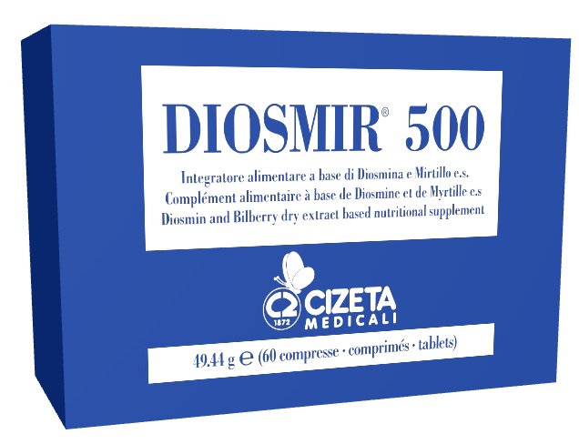DIOSMIR 500 60 COMPRESSE - Farmacia De Pasquale