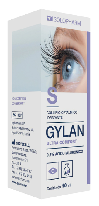 GYLAN ULTRA COMFORT GOCCE OFTALMICHE 10 ML - Farmacia De Pasquale