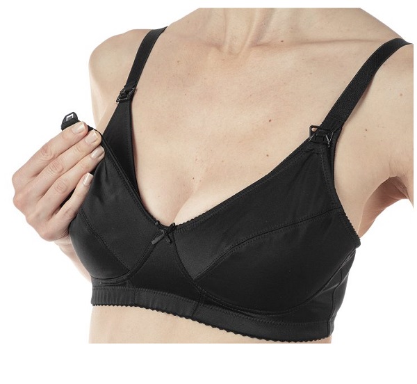 MAMMY REGGISENO MICROFIBRA ALLATTAMENTO BLACK 3D - Farmacia De Pasquale