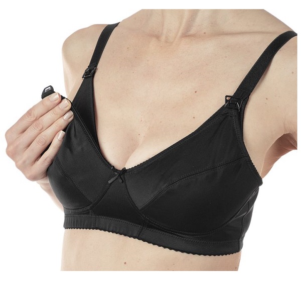 MAMMY REGGISENO MICROFIBRA ALLATTAMENTO BLACK 4D - Farmacia De Pasquale