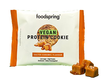 VEGAN PROTEIN COOKIE CARAMELLO SALATO 50 G - Farmacia De Pasquale