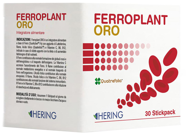 FERROPLANT ORO 30 STICKPACK - Farmacia De Pasquale
