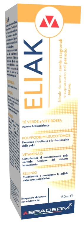 ELIAK 30 BUSTINE DA 5 ML BRADERM - Farmacia De Pasquale