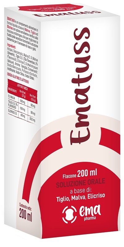 EMATUSS 200 ML - Farmacia De Pasquale